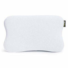 BLACKROLL® Pillow CASE Jersey, Kissenbezug 30 x 50 cm für Recovery Pillow, weicher Kopfkissenbezug aus hochwertiger Baumwolle, formstabile Kissenhülle ohne Faltenbildung, Weiß - 1