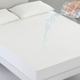 Coriwell Matratzenschoner Wasserdicht - 180 x 200 cm Wasserdichter Matratzenbezug Matratzenauflage Atmungsaktive Matratzenhülle Matratzenschutz aus Bambus Matratzen Schutzbezug - Mattress Protector - 1