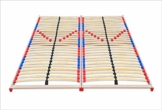 ECOFORM Lattenrost mit Härtegradregulierung + BEWEGLICH-ELASTISCHEN Duo-Kappen 140/160/180/200cm x 200cm - vom Hersteller (160 x 200 cm) - 1