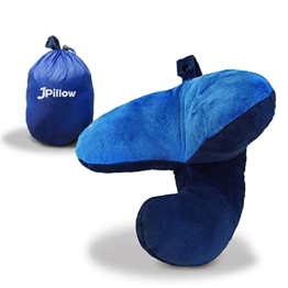 J Pillow Reisekissen - Gewinner der Britischen Erfindung des Jahres (Dunkelblau) - 1