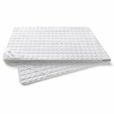 Matratzenschoner 90 x 200 I Atmungsaktiv Matratzenauflage I Anti-Milben Matratzenbezug I Praktisch Langlebig Matratzenschutz I Waschbar Hygienischer Mattress Topper 90x 200 I Baumwolle - Polyester - 1